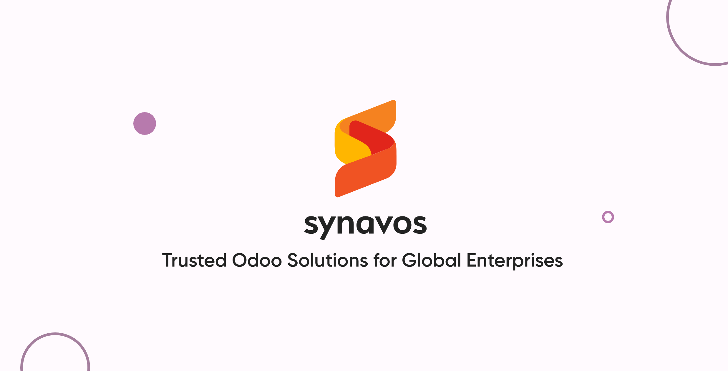 Synavos - Trusted Odoo Solutions for Global Enterprises