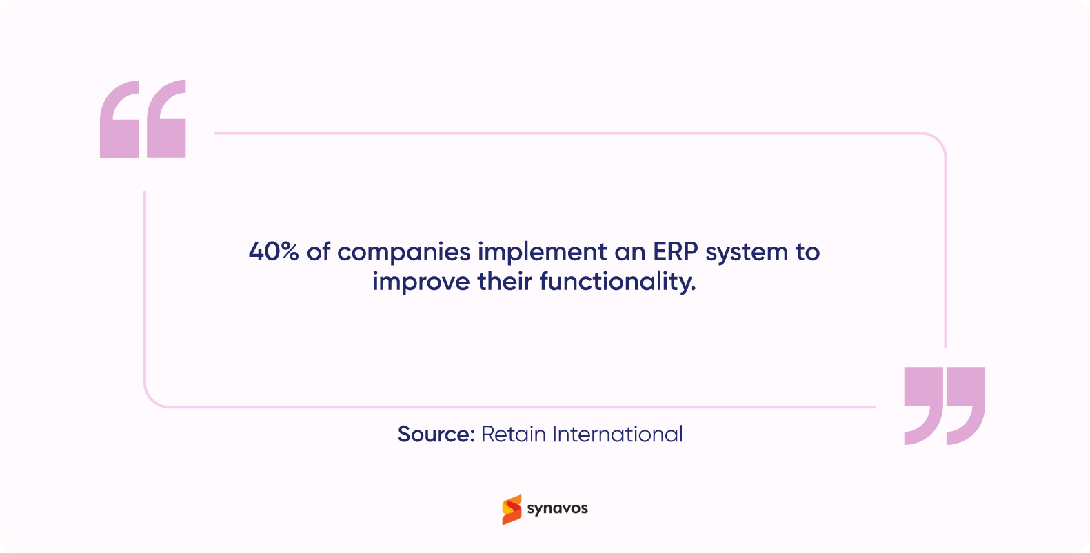 ERP Statistics