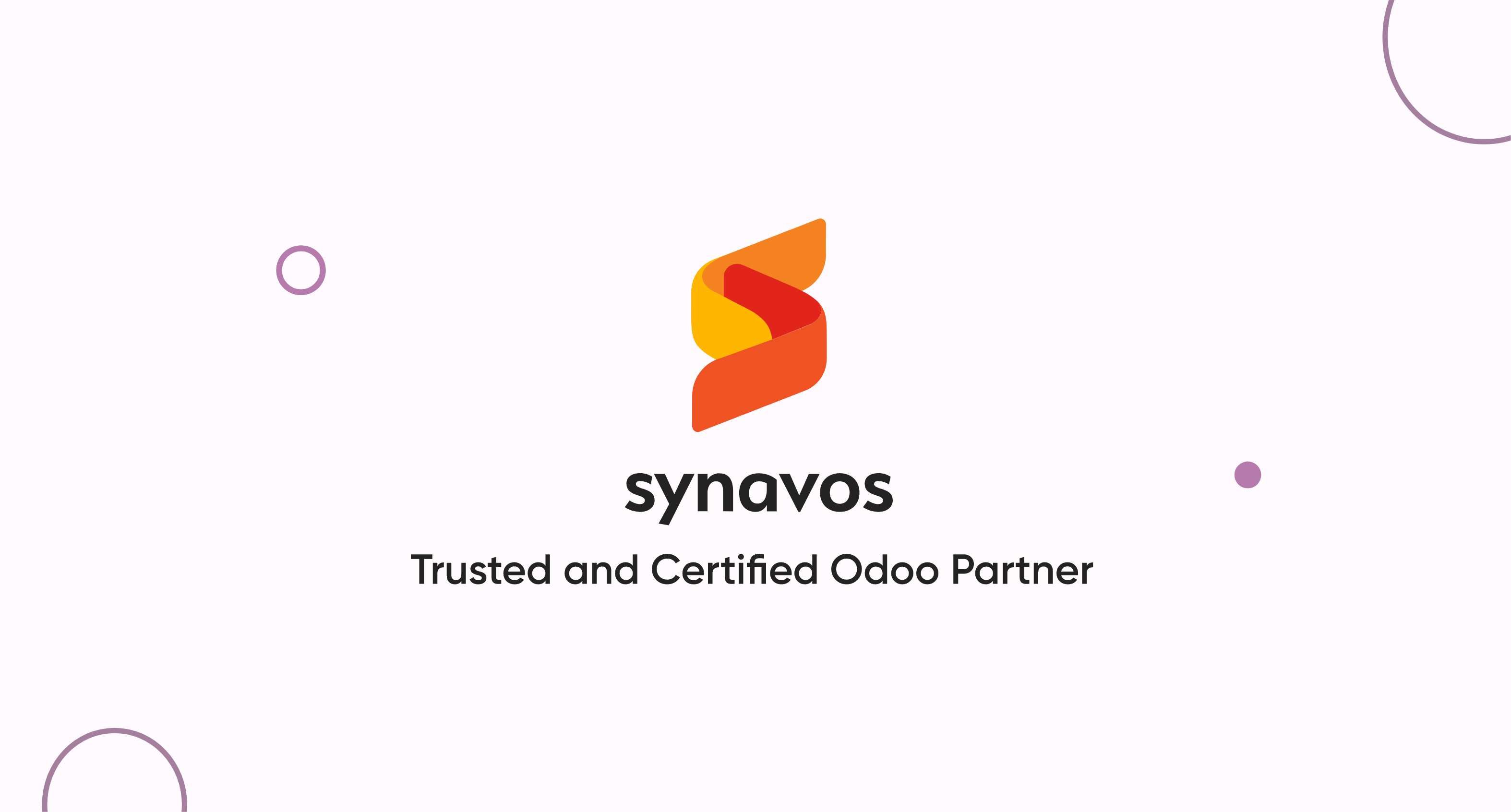 Synavos - Trusted and Certified Odoo Partner