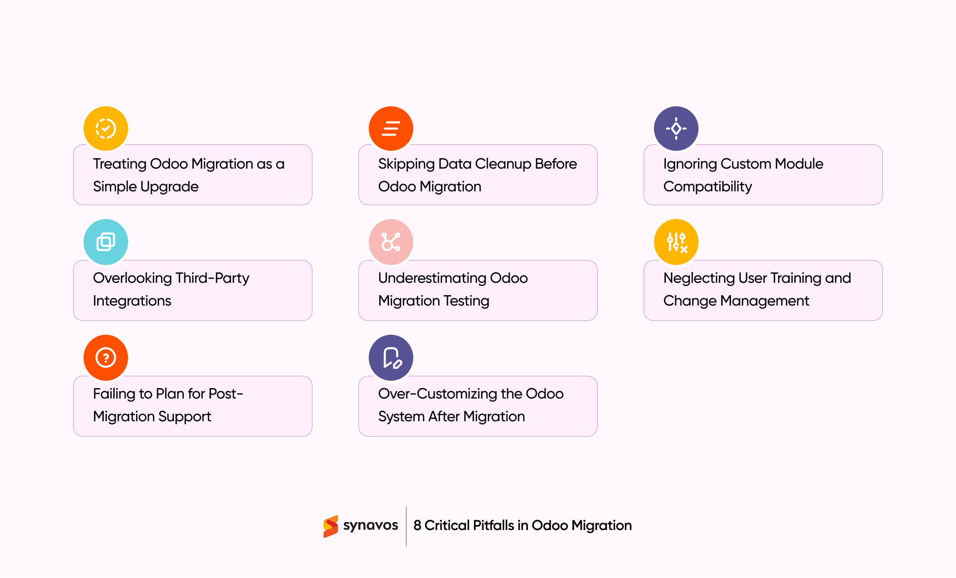 8 Critical Pitfalls to Avoid in Odoo Migration