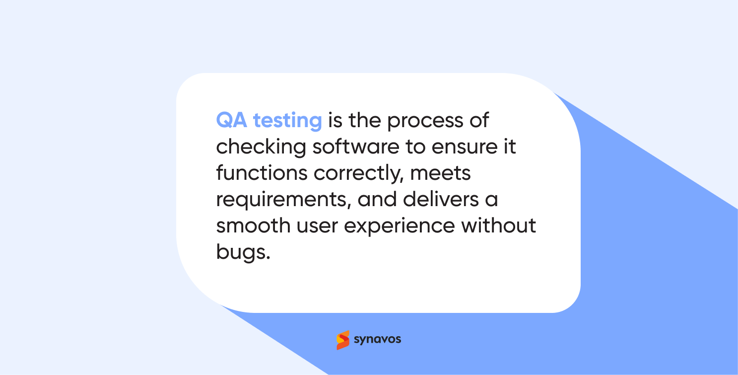QA Testing - Definition