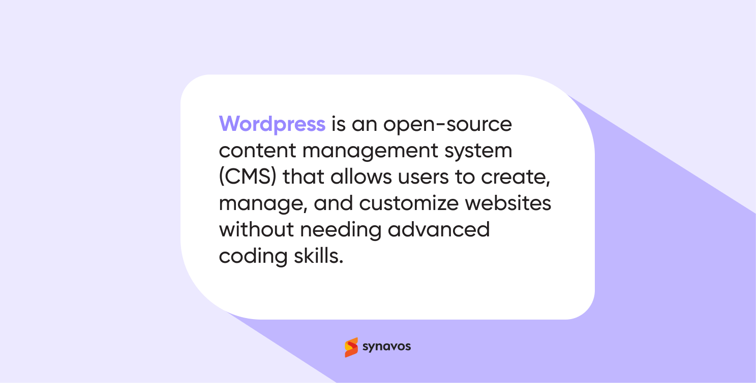 WordPress Website - Definition