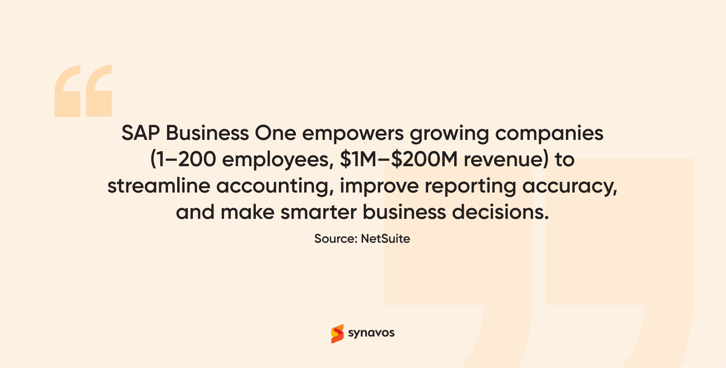 How SAP Business One Streamlines Finance