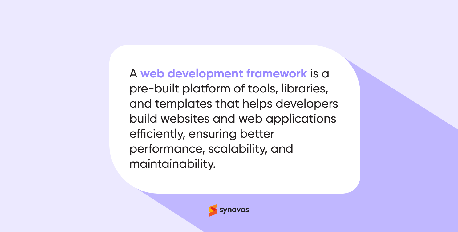 Web Development Framework - Definition