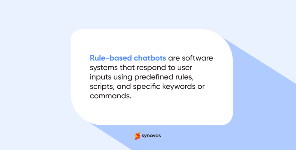 Rule-Based Chatbots - Definition